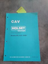 Cav simms holset for sale  WHITCHURCH