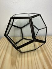 Geometric glass terrarium for sale  Winona