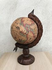 Mappamondo vintage legno usato  Calvizzano