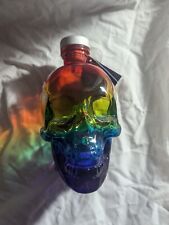 CRYSTAL HEAD rainbow SKULL vodka SOMENTE GARRAFA 750ml VAZIA comprar usado  Enviando para Brazil