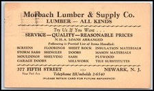 Postcard morbach lumber for sale  Pepperell