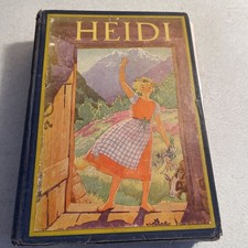 Vintage Heidi by Johanna Spyri Color Paste on and Illustrations Garden City 1932 comprar usado Vintage Heidi by Johanna Spyri Color Paste on and Illustrations Garden City 1932 comprar usado  Enviando para Brazil
