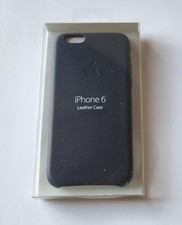 Capa de couro Apple azul meia-noite fabricante de equipamento original não usada para iPhone 6 MKXU2ZM/A no varejo Pkg comprar usado  Enviando para Brazil