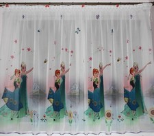 Nowa Firanka Frozen Net Voile 150 cm szeroka x 150 cm wysoka wykończona taśma  na sprzedaż  PL