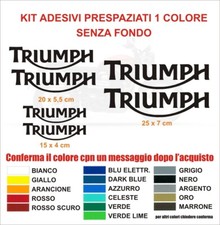 Kit adesivi triumph usato Kit adesivi triumph usato  Bari