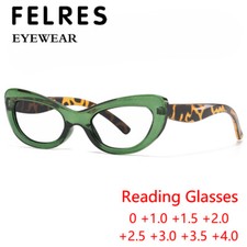Óculos de leitura feminino moda olho de gato luz azul bloqueio óculos presbiopicos comprar usado  Enviando para Brazil