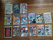 Quadrinhos de Sonic The Hedgehog And Knuckles dos anos 90 comprar usado  Enviando para Brazil