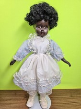 Porzellanpuppe locken kleid gebraucht kaufen  Vallendar