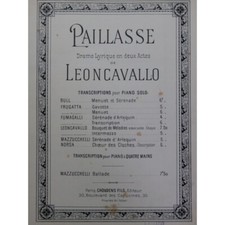 Leoncavallo ruggero paillasse d'occasion  Blois