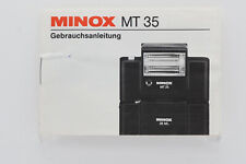 Minox bedienungsanleitung clas gebraucht kaufen  Esslingen am Neckar