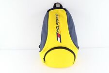 Mochila vintage anos 90 Tommy Hilfiger logotipo bandeira soletrar bolsa livro amarelo marinho comprar usado  Enviando para Brazil