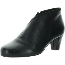 Botas de tornozelo femininas David Tate Anna pretas sapatos 10 extra largas (E+, WW) BHFO 2209 comprar usado  Enviando para Brazil