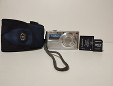 🟢Kompaktowy aparat cyfrowy Panasonic Lumix DMC-FX30 7,2 MP srebrny📸Works 100%🟢 na sprzedaż  PL