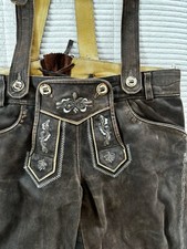 Trachtenhose echtes leder gebraucht kaufen  Kirchheim unter Teck