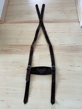 Hosenträger lederhose braun gebraucht kaufen  Kaufbeuren