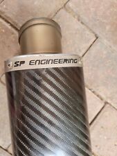 Motorcycle exhaust carbon for sale  MALVERN