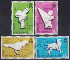 PAPEL ORIGAMI UPU F-EX57302 SOLOMON IS MNH 1974. comprar usado  Enviando para Brazil