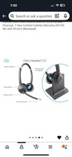 Fone de Ouvido CISCO 562, Fone de Ouvido DECT Duplo Sem Fio com Base Multifonte comprar usado  Enviando para Brazil