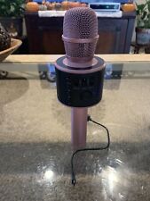 Micrófono Karaoke Core Inno Rosa Inalámbrico Bluetooth Modelo KRMC101RG USB Funciona! segunda mano  Embacar hacia Argentina