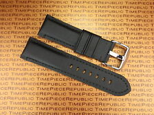 24mm black leather for sale  Beverly Hills