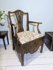 Antique oak armchair for sale  SKIPTON