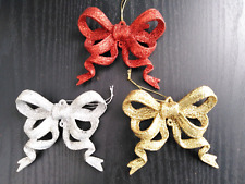 Glitter hanging bow for sale  UK
