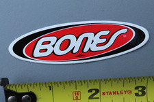 Adesivo vintage para skate Bones Powell Peralta rolamentos brancos vermelhos anos 90 GBa comprar usado  Enviando para Brazil