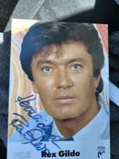 Autogramm rex gildo gebraucht kaufen  Pforzheim