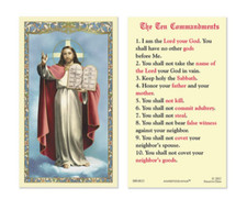 Laminated ten commandments for sale  Grand Ledge