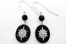 Black earrings erzgamma d'occasion  Romainville