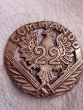 Insigne commando polonais d'occasion  Remiremont