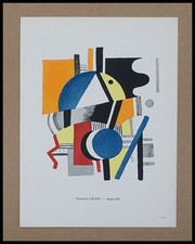 Fernand leger composition d'occasion  Saint-Ouen
