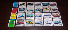 Juego completo envoltorios chicle turbo coche 1-40 segunda mano  Embacar hacia Mexico