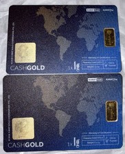 2x1 gram gold for sale  GRIMSBY