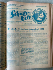 Schach echo 1957 gebraucht kaufen  Hamm