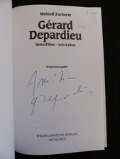 Gerard depardieu signed gebraucht kaufen  Neuruppin