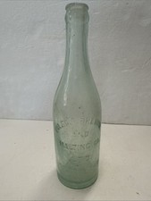Antique glass advertisement for sale  Montpelier