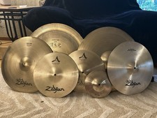 Pacote com 7 pratos Zildjian comprar usado  Enviando para Brazil