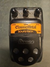 Pedal de guitarra Ibanez CM5 Soundtank clássico metal distorção vintage testado funciona comprar usado  Enviando para Brazil