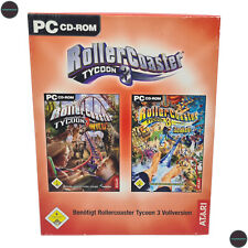 Rollercoaster Tycoon 3 - Wild Soaked IBM PC DVD-Rom Spiel Big Box 2007 CIB comprar usado  Enviando para Brazil