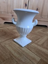 Vase pokal weiß gebraucht kaufen  Redwitz a.d.Rodach