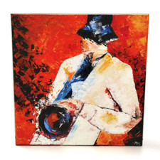 Painting acrylic canvas d'occasion  Expédié en Belgium
