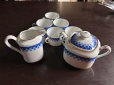 Service café porcelaine d'occasion  Celles-sur-Belle