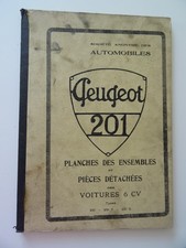 Peugeot 201 planches d'occasion  La Chapelle-Saint-Luc