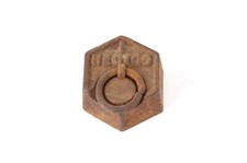 Ancien poids hexagonal d'occasion Ancien poids hexagonal d'occasion  Grièges