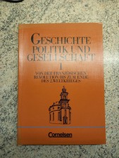Lehrbuch geschichte politik gebraucht kaufen  Eppendorf