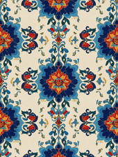 Red blue floral for sale  House Springs