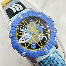 Usado, Raro relógio masculino Adidas 10-0021 azul, nova bateria  comprar usado  Enviando para Brazil