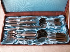 Tlg edelstahl besteckset gebraucht kaufen  Körner