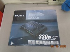 Usado, Amplificador subwoofer Sony XM-GS100 classe D monobloco 330W CTA RMS potência áudio veicular comprar usado  Enviando para Brazil